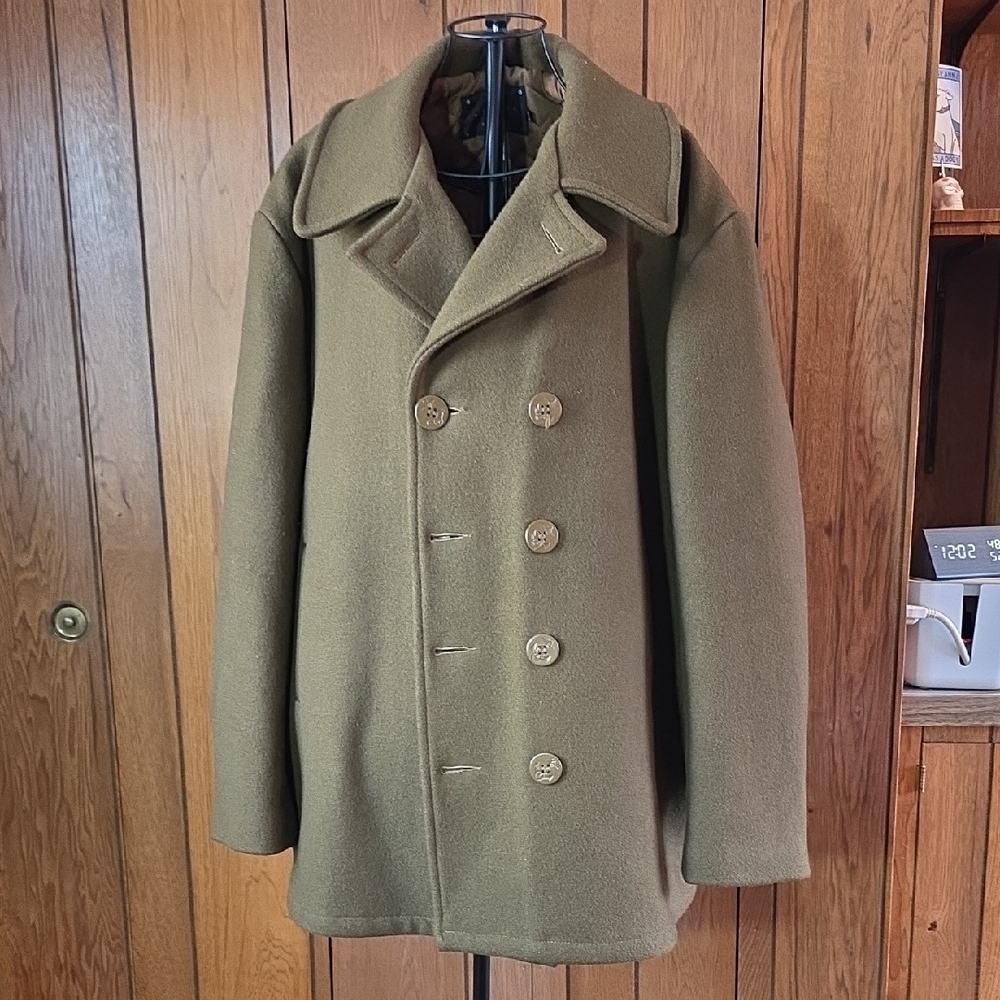 DUR O JAC by Schott NYC peacoat